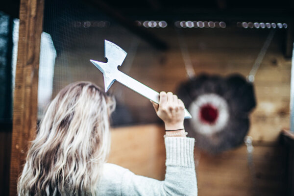Axe Throwing and BBQ