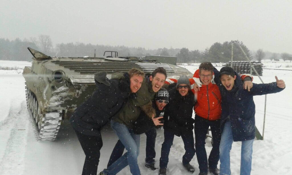 Prague Tank Driving Memory 2010 Group