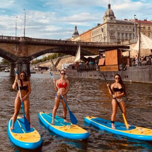 Paddleboards experience in Prague